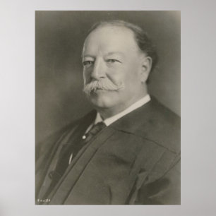 WILLIAM HOWARD TAFT as Chief Justice SCOTUS Print Poster