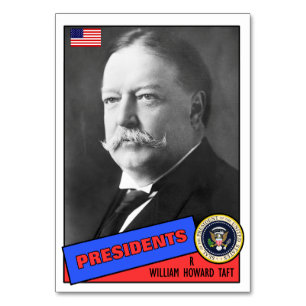 William Howard Taft Basebollkort Bordsnummer