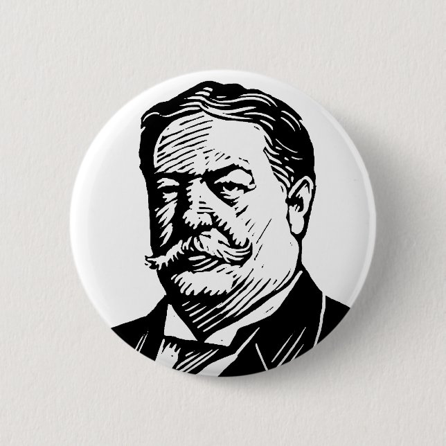 William Howard Taft knäppas Knapp (Framsida)