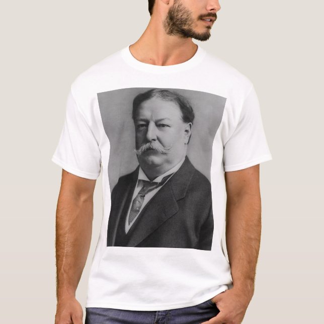 William Howard Taft T-shirt (Framsida)