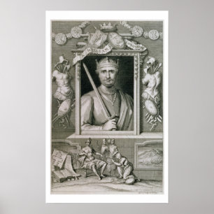 William I the Conqueror (1027-87) Kung of England Poster