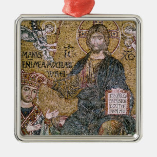 William II kung av Sicily Julgransprydnad Metall