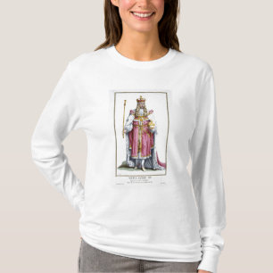William III (1650-1702) av orangen, färgad 1780 ( T-shirt