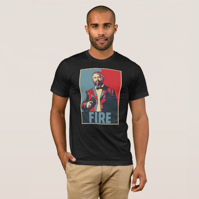 William J. Seymour Azusa Street Fire T Shirt (Hel framsida)