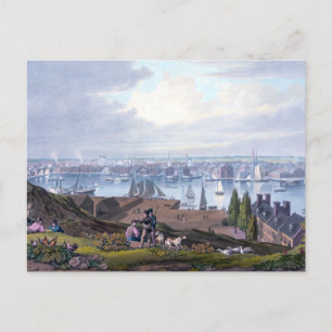 William James Bennett Baltimore från Federal Backe Vykort