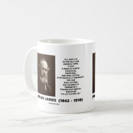 William James samlas av vanaödecitationstecken Kaffemugg