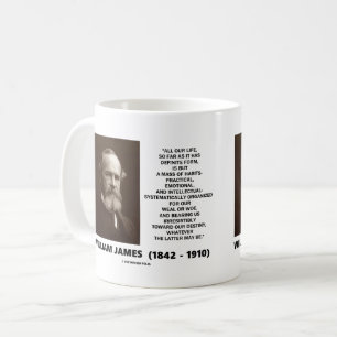 William James samlas av vanaödecitationstecken Kaffemugg