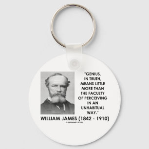 William James snille som långt märker en Nyckelring