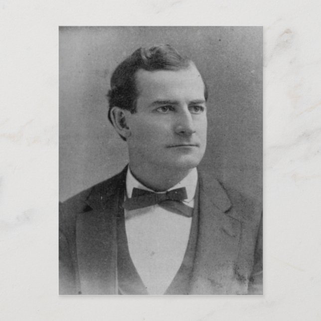 William Jennings Bryan Vykort (Framsida)