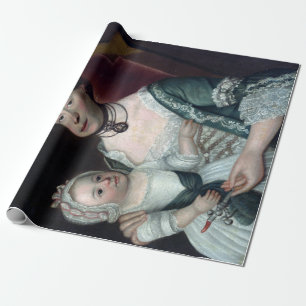 William Johnston Fru Jacob Hurd och barn Presentpapper