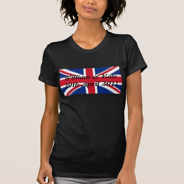 William & Kate - 29 april 2011 T-shirt (Framsida)