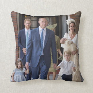 William, Kate och Children Kudde