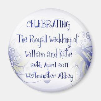 William & Kate Royal Bröllop Collectibles Souvenir Magnet