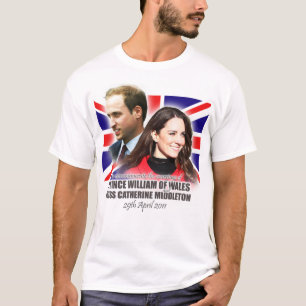 William & Kate Royal Bröllop T-Shirt