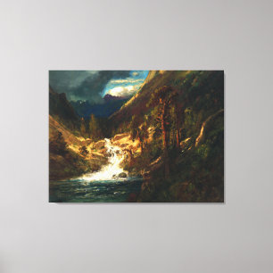 William Keith Hetch Hetchy Side Canyon II Canvastryck