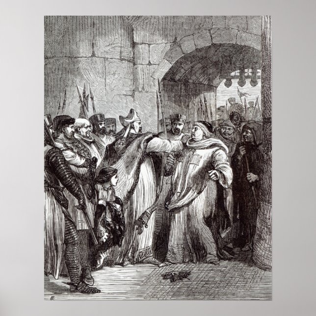 William Longchamp och Hugh de Pudsey Poster (Framsidan)