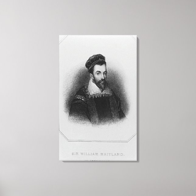William Maitland of Lethington Canvastryck (Framsida)
