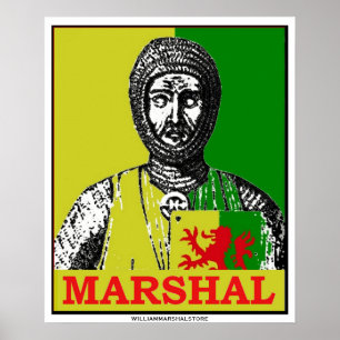 William Marshal Spegel av Chivalry Poster