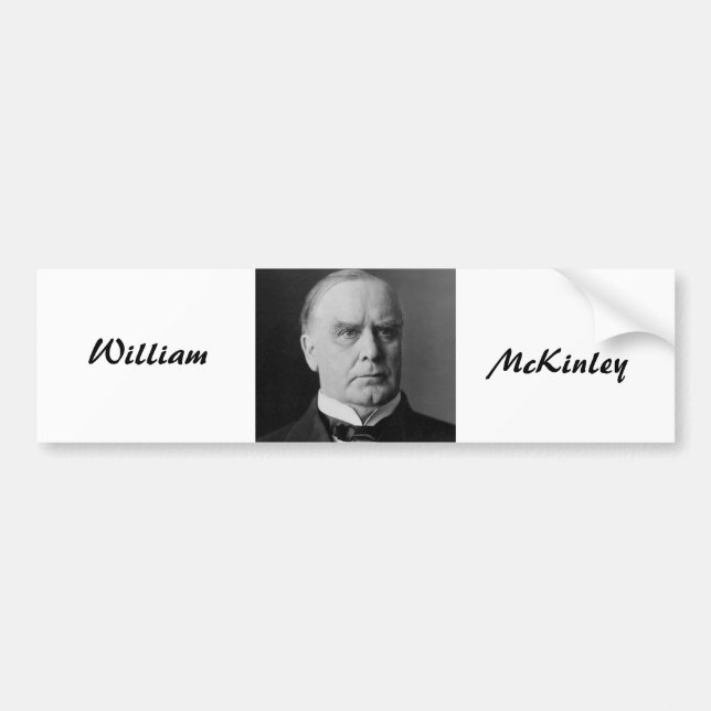 William Mckinley Bildekal (Framsidan)