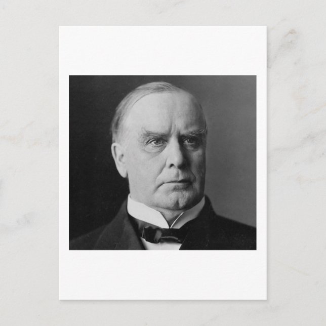 William Mckinley Vykort (Framsida)