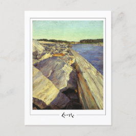 William Merritt Chase #121 - Fine Art Postcard Vykort