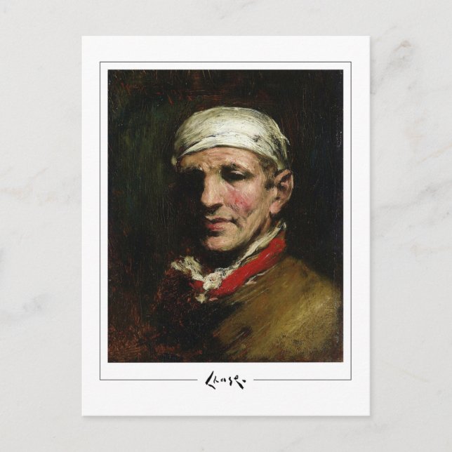 William Merritt Chase #159 - Finkonstkort Vykort (Framsida)