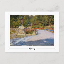 William Merritt Chase #177 - Fine Art Postcard Vykort