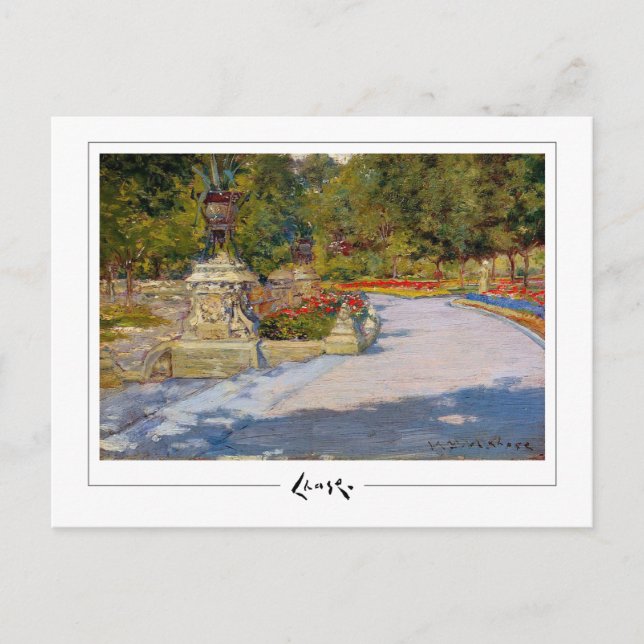 William Merritt Chase #177 - Fine Art Postcard Vykort (Framsida)