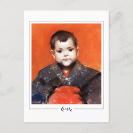 William Merritt Chase #219 - Finkonstkort Vykort