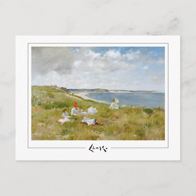 William Merritt Chase #222 - Fine Art Postcard Vykort (Framsida)