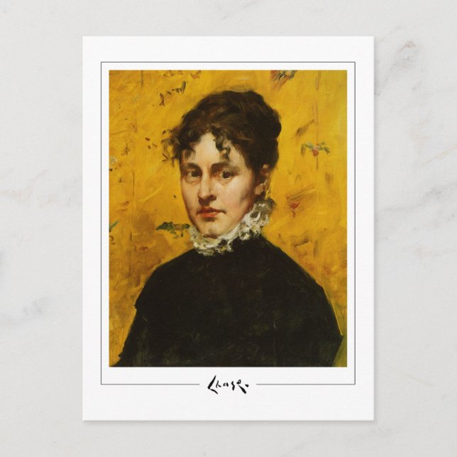 William Merritt Chase #240 - Fine Art Postcard Vykort (Framsida)