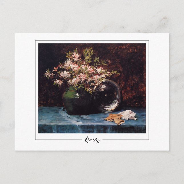 William Merritt Chase #244 - Fine Art Postcard Vykort (Framsida)