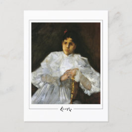 William Merritt Chase #295 - Fine Art Postcard Vykort