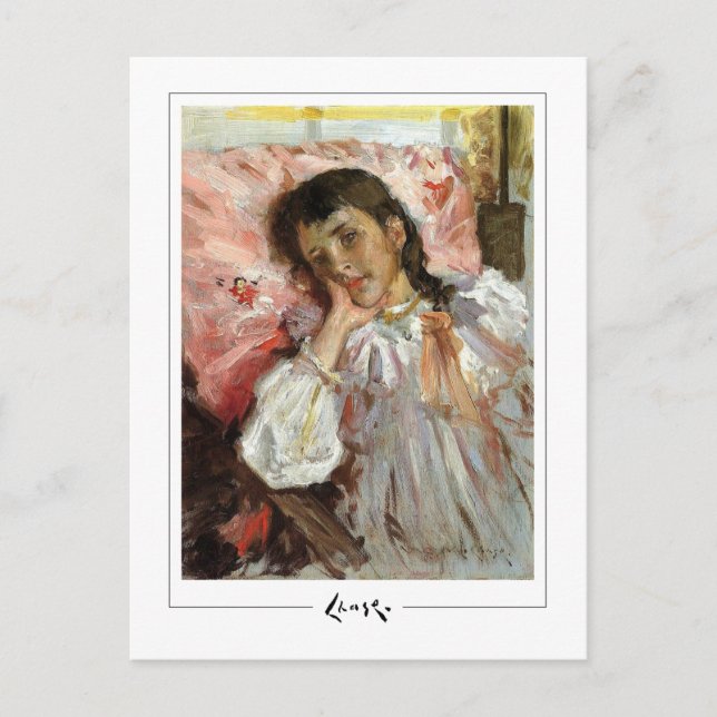 William Merritt Chase #329 - Fine Art Postcard Vykort (Framsida)