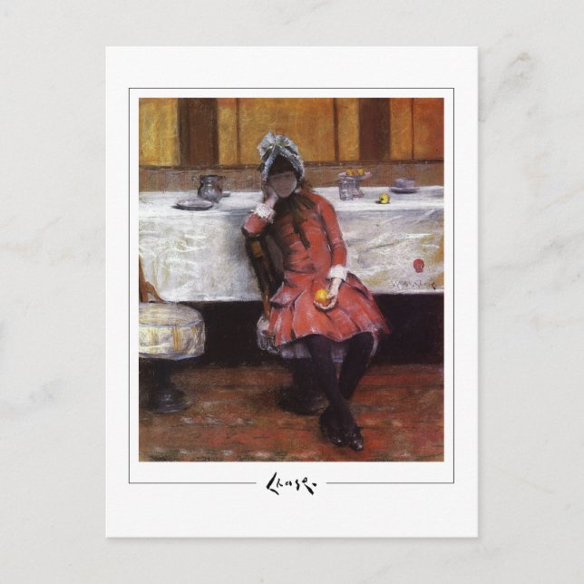 William Merritt Chase #38 - Fine Art Postcard Vykort (Framsida)