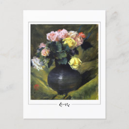 William Merritt Chase #47 - Fine Art Postcard Vykort