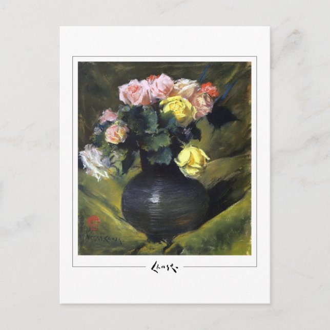 William Merritt Chase #47 - Fine Art Postcard Vykort (Framsida)