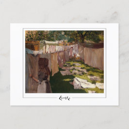 William Merritt Chase #53 - Fine Art Postcard Vykort