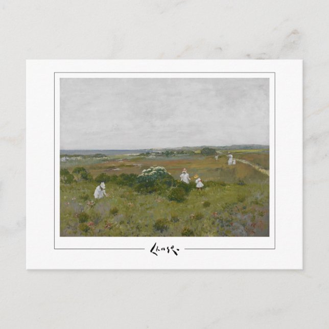 William Merritt Chase #56 - Fine Art Postcard Vykort (Framsida)