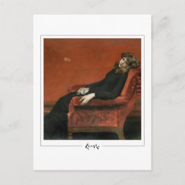 William Merritt Chase #71 - Fine Art Postcard Vykort