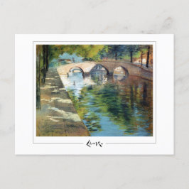 William Merritt Chase #78 - Fine Art Postcard Vykort