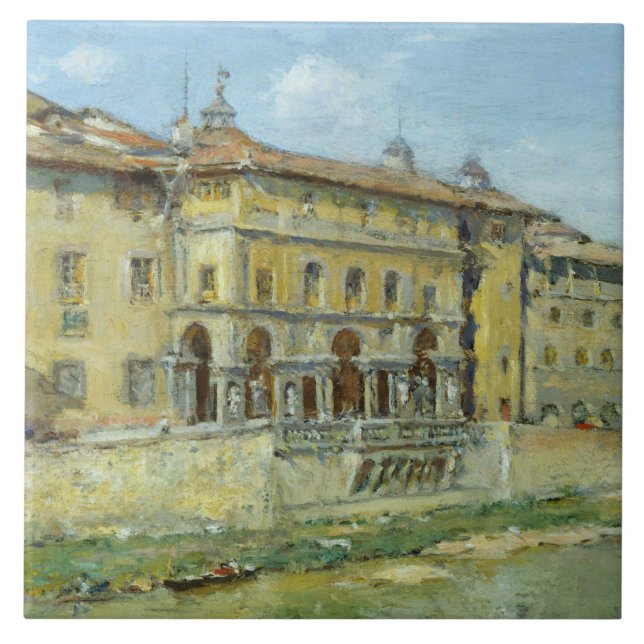 William Merritt Chase - Florence Kakelplatta (Framsidan)