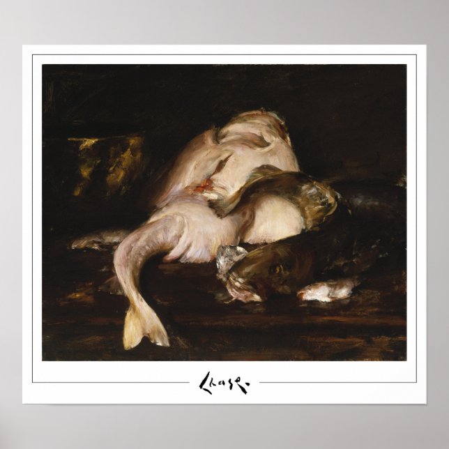 William Merritt Chase Zedign Art Poster #13 (Framsidan)