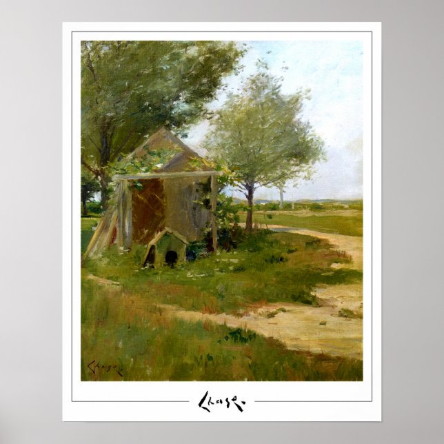 William Merritt Chase Zedign Art Poster #132 (Framsidan)