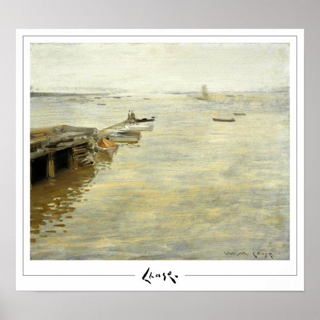 William Merritt Chase Zedign Art Poster #2 (Framsidan)