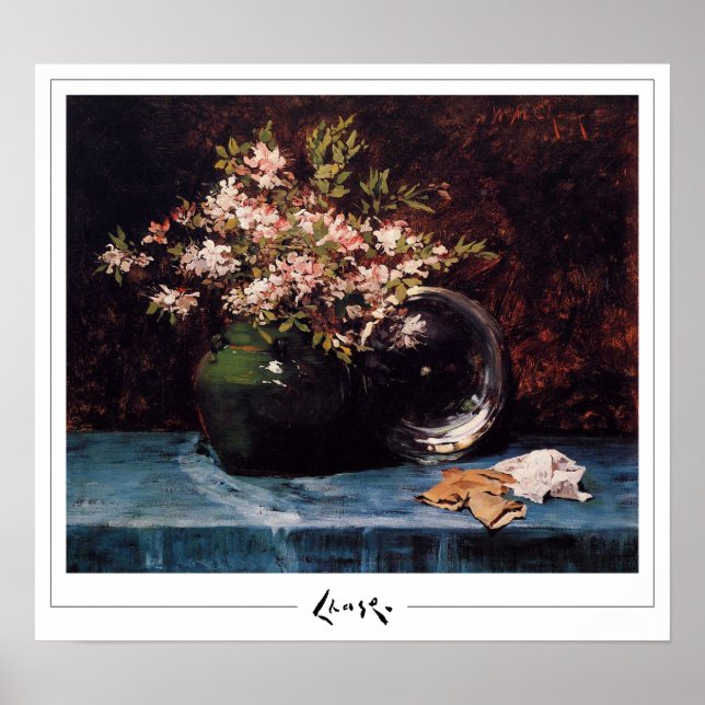 William Merritt Chase Zedign Art Poster #244 (Framsidan)