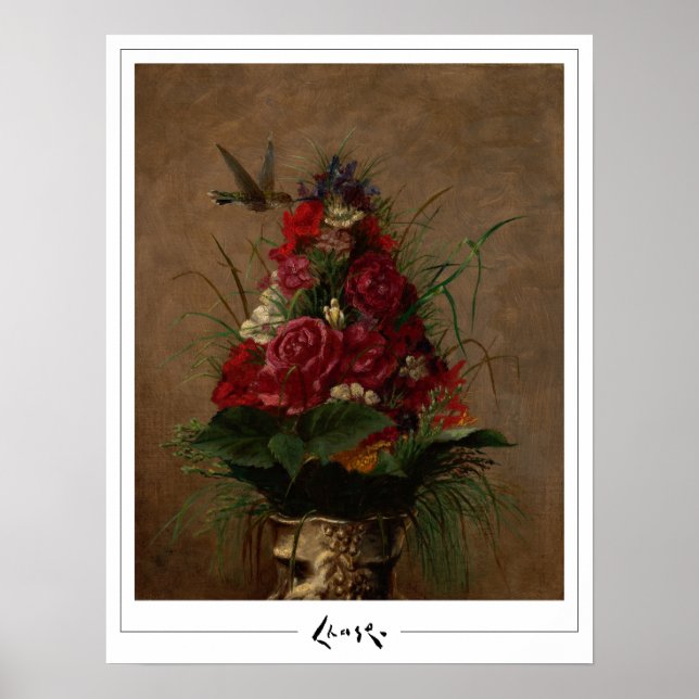 William Merritt Chase Zedign Art Poster #3 (Framsidan)