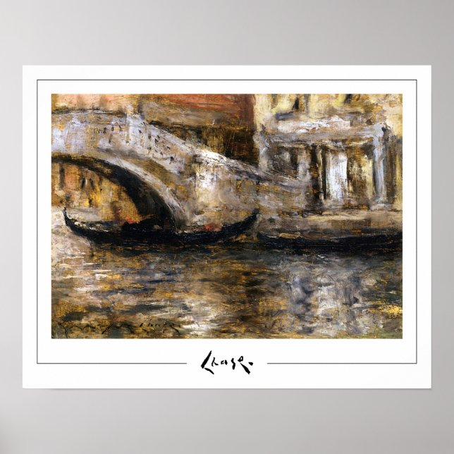 William Merritt Chase Zedign Art Poster #313 (Framsidan)