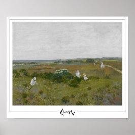 William Merritt Chase Zedign Art Poster #56