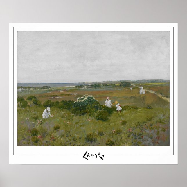 William Merritt Chase Zedign Art Poster #56 (Framsidan)
